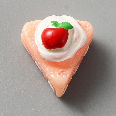Opaque Resin Cabochons RESI-WH0026-51C-1