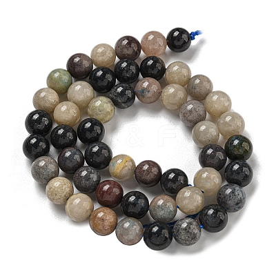 Natural Scorzalite Beads Strands G-B099-C04-06-1