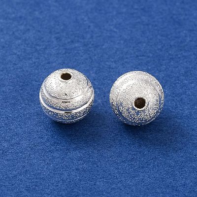 Rack Plating Brass Beads KK-Z055-01S-02-1
