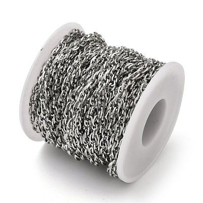 304 Stainless Steel Rope Chains CHS-H025-16P-03-1