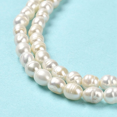 Natural Cultured Freshwater Pearl Beads Strands PEAR-E016-170-1
