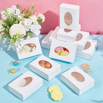 Rectangle Folding Paper Storage Boxes CON-WH0106-01B-01-1