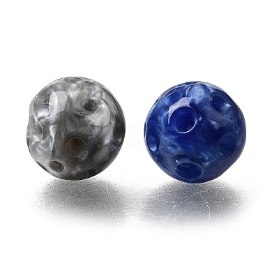 Opaque Acrylic Beads AC-CBAD2D4-01-1