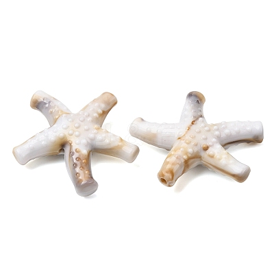 Opaque Acrylic Beads SACR-K005-05B-1