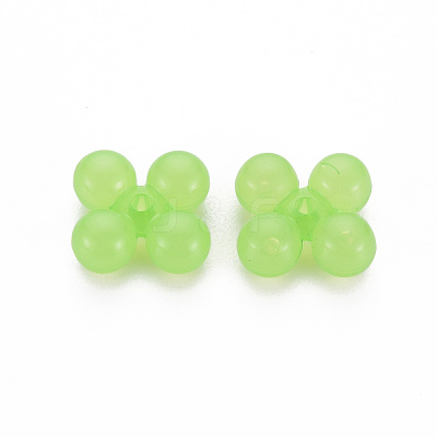 Transparent Acrylic Beads MACR-S373-02E-06-1
