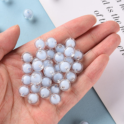 Transparent Acrylic Beads TACR-S152-15A-SS2113-1