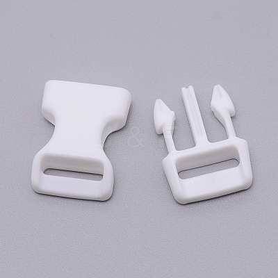 POM Plastic Side Release Buckles KY-WH0026-16I-1