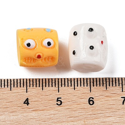 Opaque Acrylic Beads MACR-K358-33-1