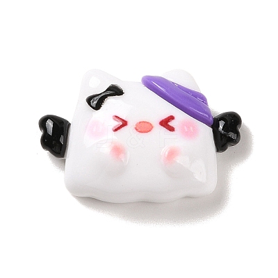 Halloween Opaque Resin Decoden Cabochons CRES-R201-02F-1