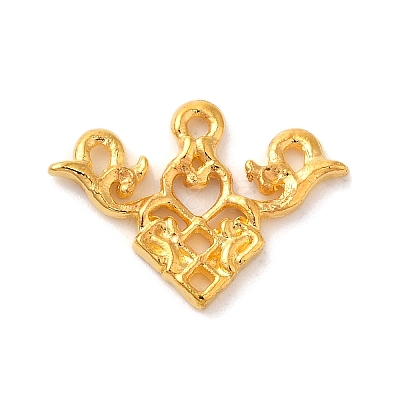 Rack Plating Alloy Pendants STAS-M016-04G-1