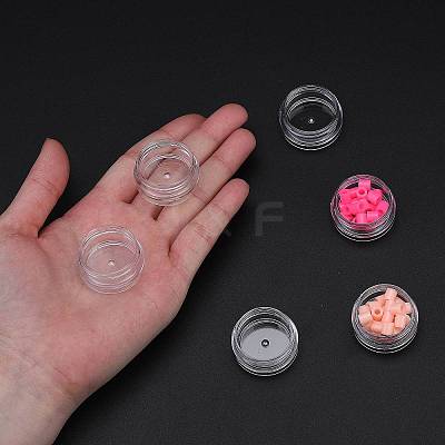 3G Plastic Empty Portable Facial Cream Jar X-MRMJ-WH0020-01B-1