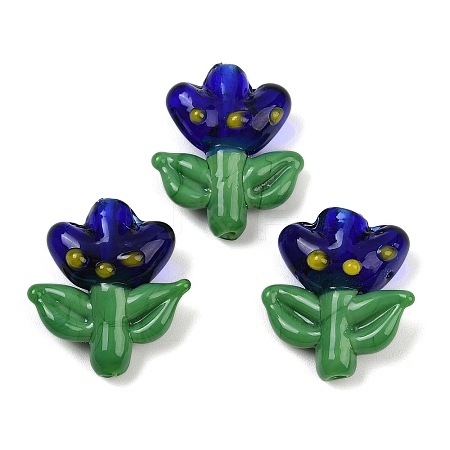 Handmade Lampwork Beads LAMP-S070-04B-1
