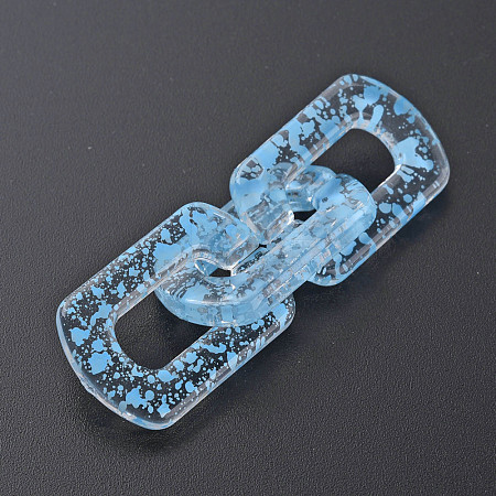 Transparent Acrylic Linking Rings OACR-N009-017A-04-1