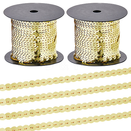 2Rolls Plastic Paillette Beads FIND-CY0001-13B-1