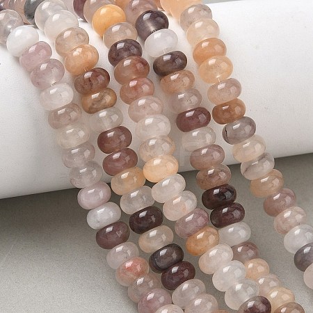 Natural Quartz Beads Strands GG-CBA9281-A07-5x8mm-1