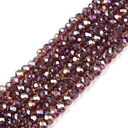 Electroplate Glass Beads Strands LS-EGLA-A044-T1mm-B13-1