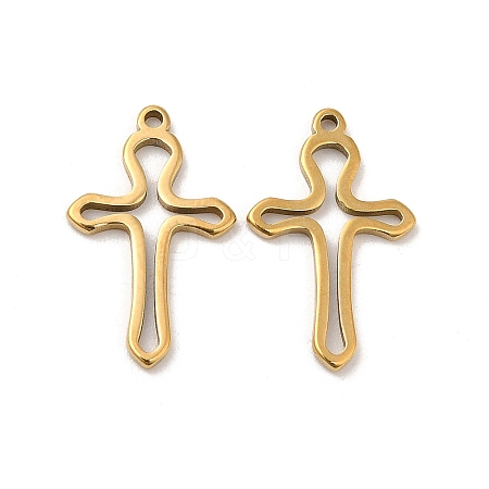304 Stainless Steel Pendants STAS-H214-17G-1