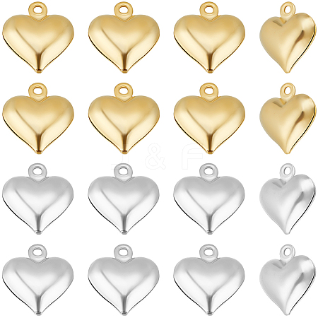 80Pcs 2 Colors Brass Charms KK-BBC0016-56-1