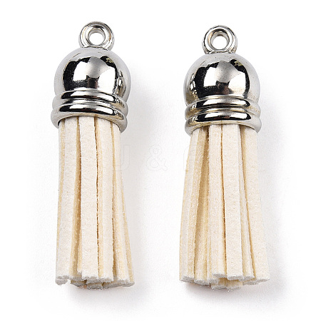 Faux Suede Tassel Pendant Decorations X-FIND-R095-026P-1