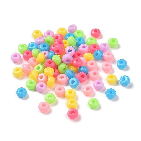 Opaque Acrylic Beads SACR-Q195-03-1