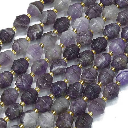 Natural Amethyst Beads Strands G-K389-D29-01-1