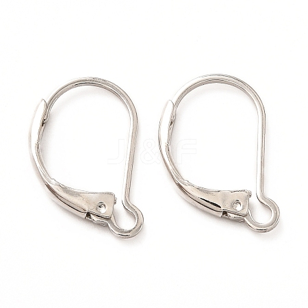 Brass Leverback Earring Findings LS-X-KK-F828-03P-1