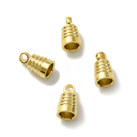 Brass Pendant Bail KK-O143-46G-1