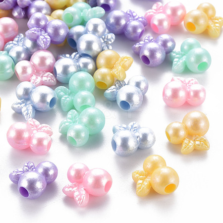 Opaque Acrylic Beads TACR-S154-42G-1