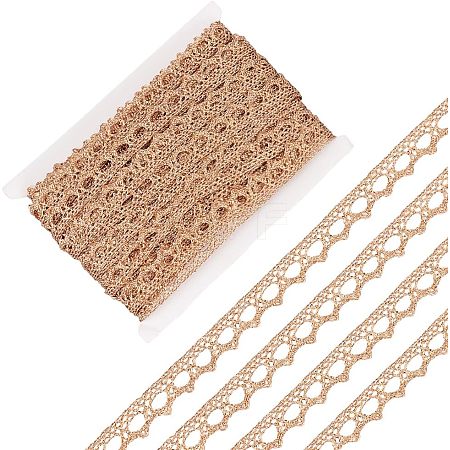 Metallic Lace Trim MCOR-WH0003-03B-1