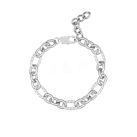 Stylish Unisex Stainless Steel Buckle Bracelet/Necklace for Daily Wear WL9238-2-1