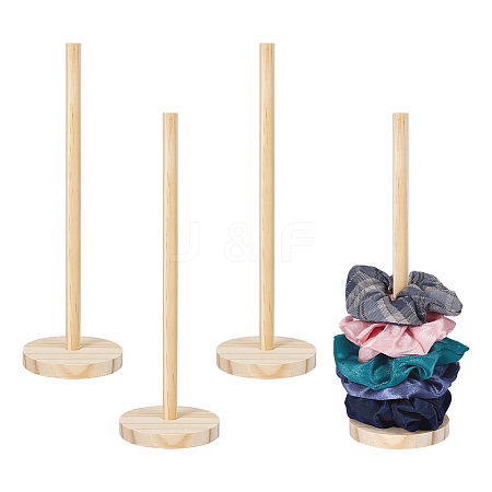 Wood Scrunchie Holders ODIS-WH0001-88A-1