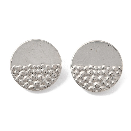 304 Stainless Steel Stud Earrings Findings LS-EJEW-R151-01P-03-1