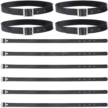PU Imitation Leather Necklaces for Choker Collar Chain Jewelry LS-FIND-WH20019-74C-1