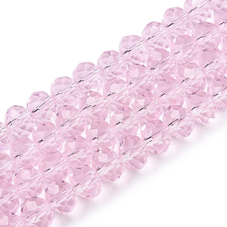 Glass Beads Strands EGLA-A044-T4mm-D10-1