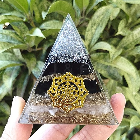 Orgonite Pyramid Resin Energy Generators PW-WG899BD-01-1