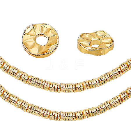   100Pcs Brass Beads KK-PH0006-70A-1