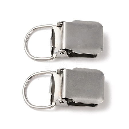 Non-Tarnish 304 Stainless Steel Clasps STAS-S127-01P-1