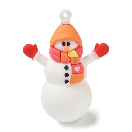 Christmas Theme PVC Pendants KY-P019-02B-1
