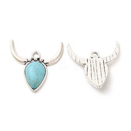Retro Alloy Pendants LS-TIBEP-L020-03AS-1