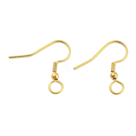 304 Stainless Steel Earring Hooks X-STAS-B047-30G-1