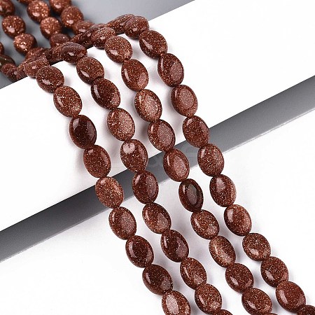 Synthetic Goldstone Beads Strands G-T142-22-1
