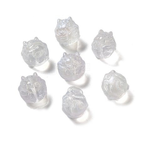 Transparent Glass Beads GLAA-D025-05K-1