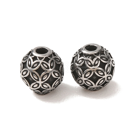 304 Stainless Steel Beads SA-CBA9DCB-28AS-1