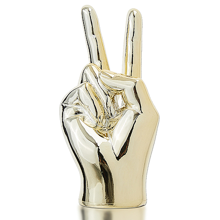 Resin Gesture Display Decorations DIY-WH0888-850-1