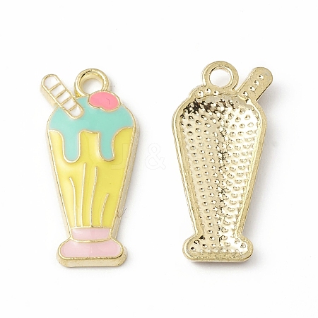 Alloy Enamel Pendants ENAM-G212-11G-03-1