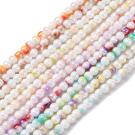 Glass Beads Strands LAMP-R020-04-1