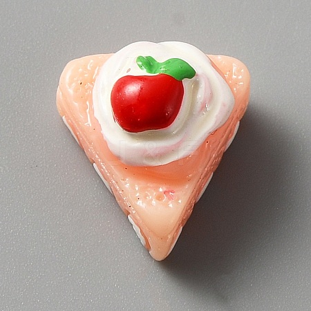 Opaque Resin Cabochons RESI-WH0026-51C-1