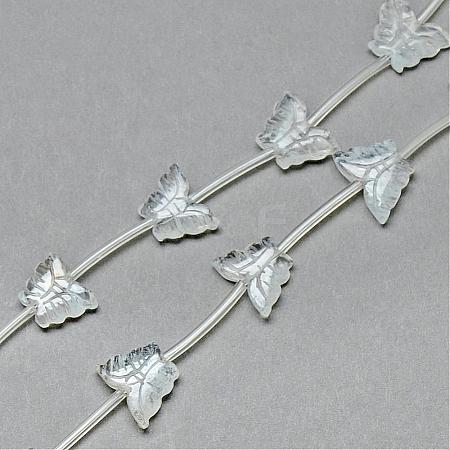 Natural Quartz Crystal Beads Strands G-T014-06-1