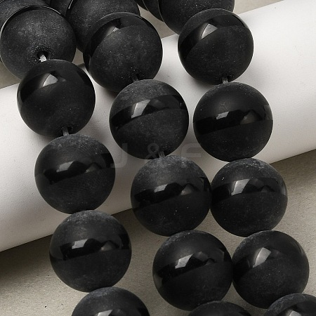 Tibetan Style dZi Beads Stands G-F450-16mm-1