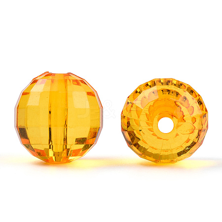 Transparent Acrylic Beads TACR-TAC0001-06-1